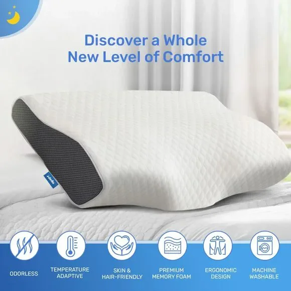 Memory Foam Pillow, Plus Size.