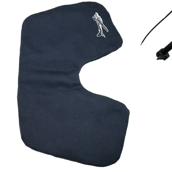 J. Crew Navy Blue Airplane Inflatable Travel‎ Neck Pillow