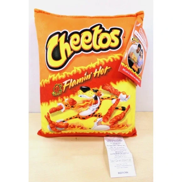 All Star Snuggie Flamin' Hot Cheetos 2 in 1‎ Pillow and Snack Tray NWT