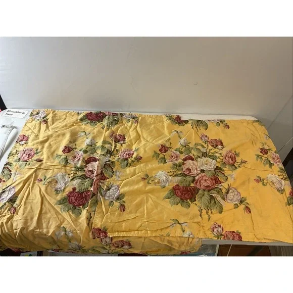 Pair Ralph Lauren Kathleen Standard/Euro Pillow‎ Shams Cotton Sateen