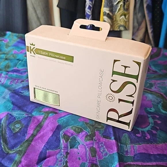 RISE Luxury King Satin Pillowcase Hair & Skin