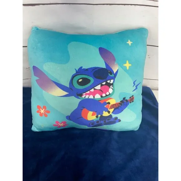 Disney Stitch Decorative Throw Pillow 12 x‎ 12 By Jay Franco & Sons