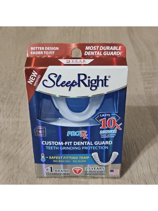 SleepRight Prorox Custom-Fit Dental Guard Nighttime Teeth Grinding Protection