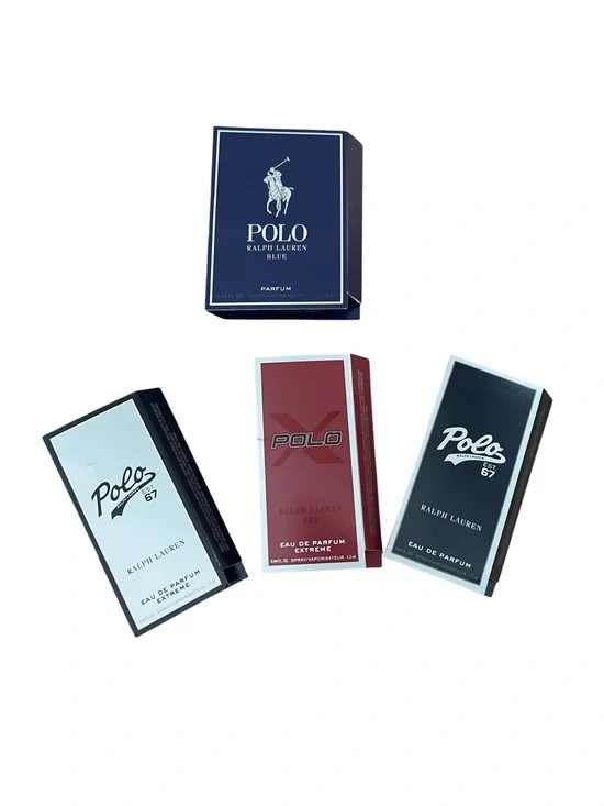 🏇 Ralph Lauren Men’s Cologne Sample Set of 4 Sprays