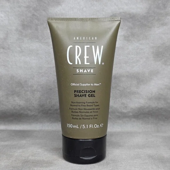 American Crew Precision Shave‎ Gel Non-Foaming for Normal to Fine Beards 5.1 oz