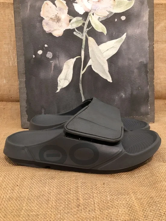 Oofos OOahh Sport Flex Recovery Slide sz 11