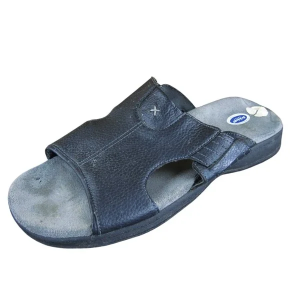 Dr. Scholl's Men's Pete Slide‎ Black Synthetic Size 11 Medium  Used 2025