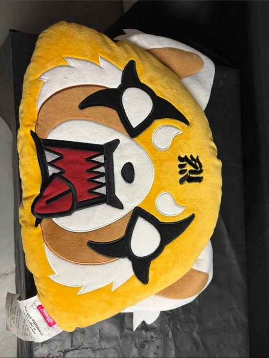 Sanrio Aggretsuko Character Plush Pillow