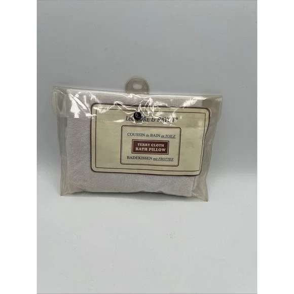 Earth Therapeutics Terry Covered Bath‎ Pillow
