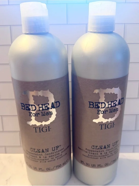(2) TIGI Bed Head For Men Clean Up Conditioner