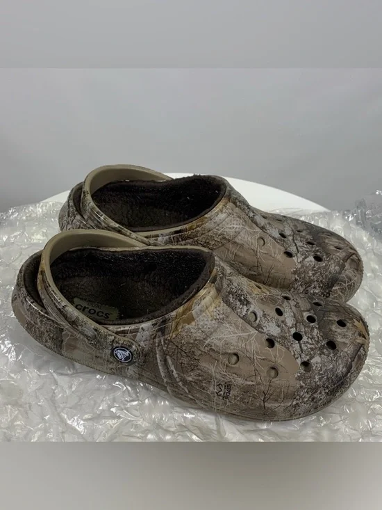 Crocs Camo Realtree Dual Comfort Shoes Size 9 M 11 W