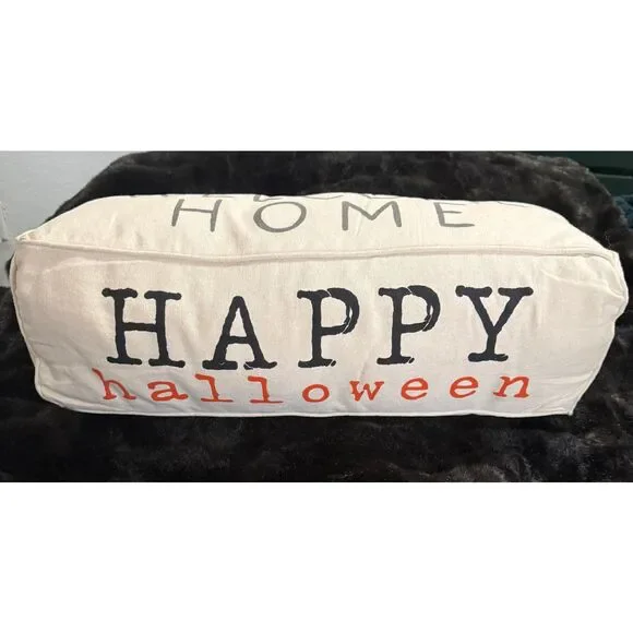 MUD PIE FOUR-SIDED HOLIDAY PILLOW HALLOWEEN CHRISTMAS THANKSGIVING