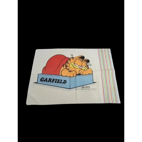 Garfield Pillowcase Standard Vintage 30
