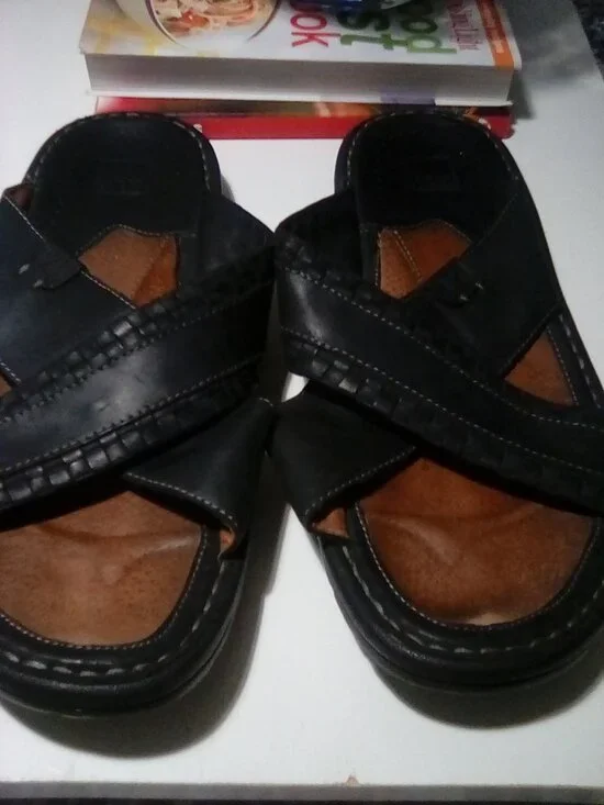 Johnston Murphy Slip on Sandals