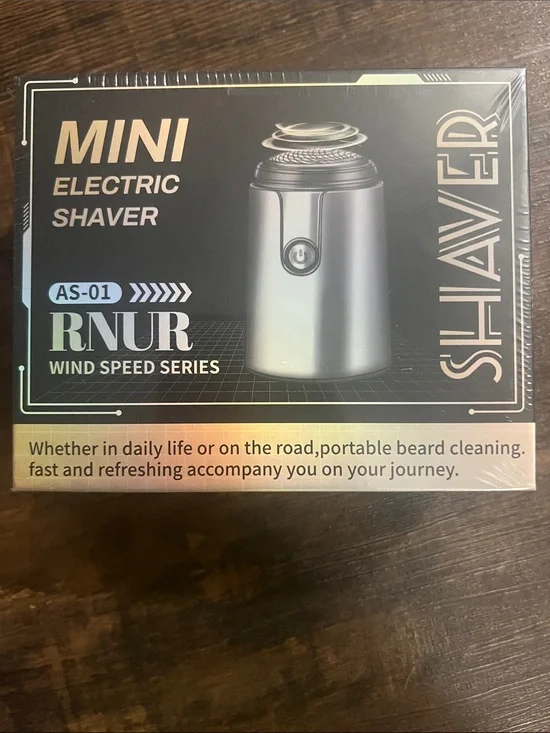 Mini Electric Shaver – Silver