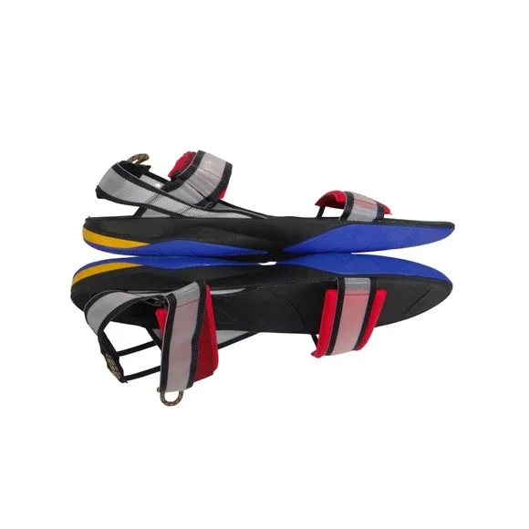 The North Face Skeena Sport Sandals Mens 13 Red Blue Yellow NF0A5JC6 KZ3