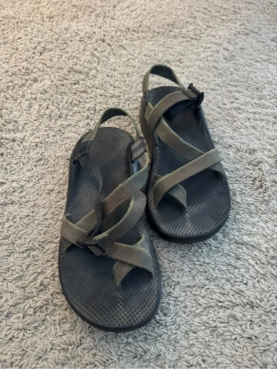 Chaco Olive Green Strappy Sandals