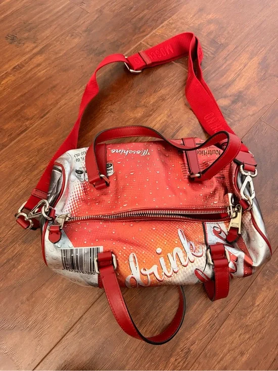 Rare Moschino Couture Coca-Cola “Drink Moschino” Barrel Bag