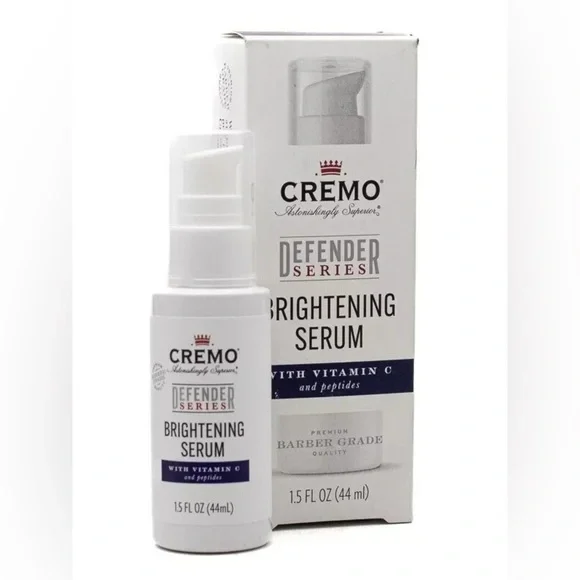 Cremo Defender Series BRIGHTENING SERUM with Vitamin C & Peptides 1.5 fl oz