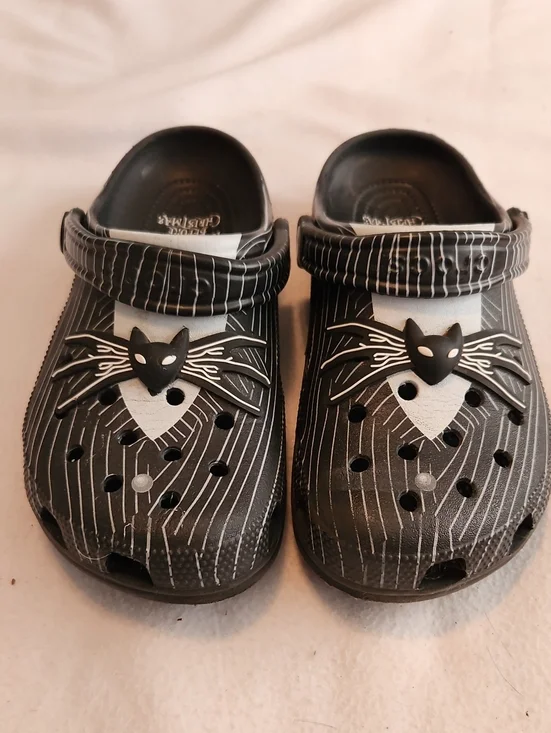 Disney Nightmare Before Christmas Jack Skellington Crocs