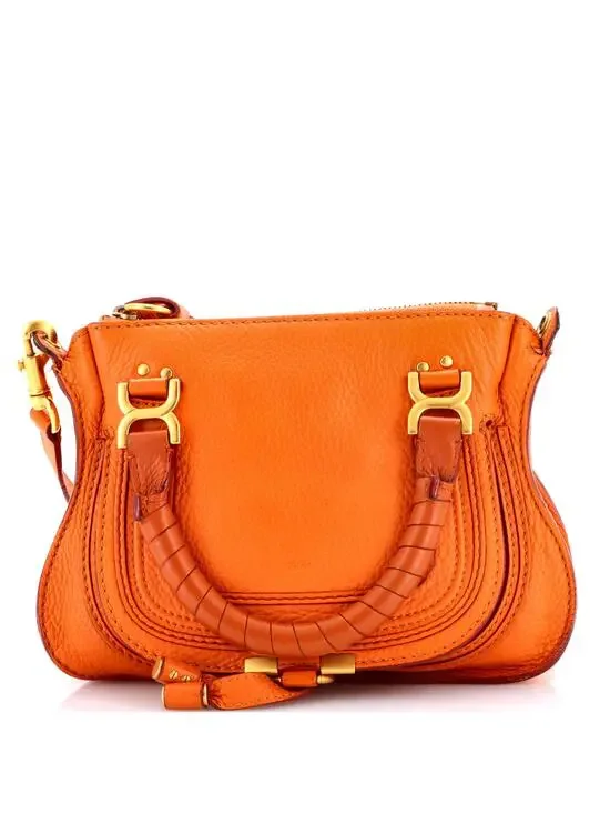 Chloe Marcie Satchel Leather Baby #284723C10B