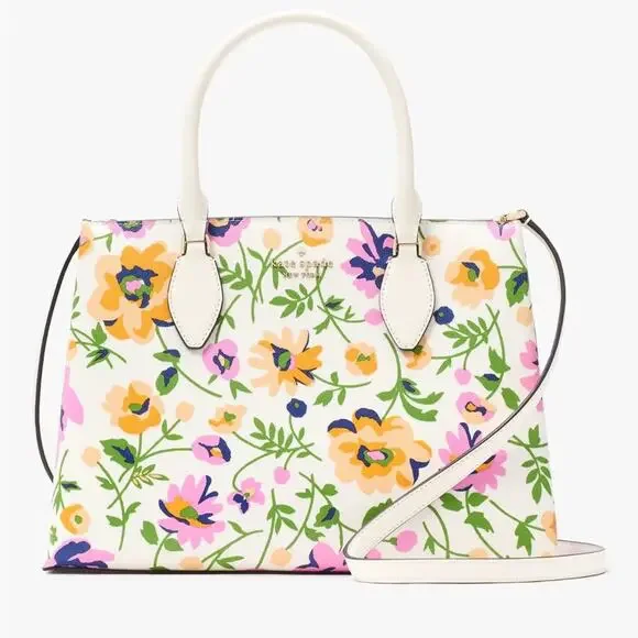 NWT - Kate Spade - Rae Printed Medium Satchel