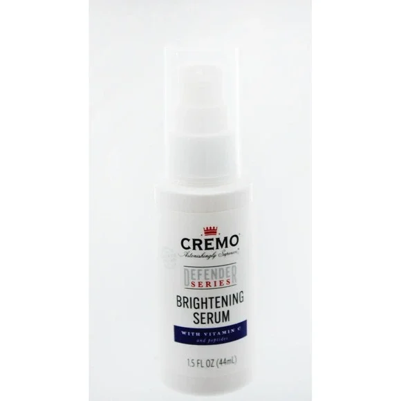 2 Pack Cremo Defender Series Brightening Serum Vitamin C Peptides For Men 1.5oz