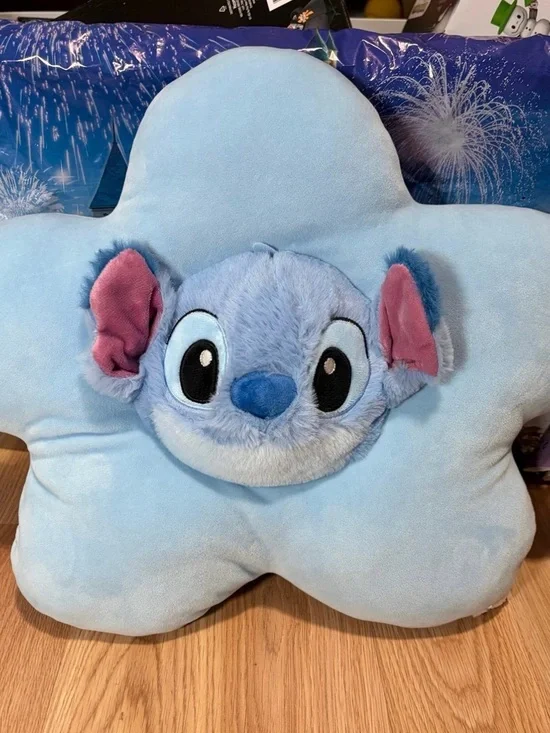 Disney Stitch Light Up Flower Shaped Pillow Cushion Primark Exclusive New