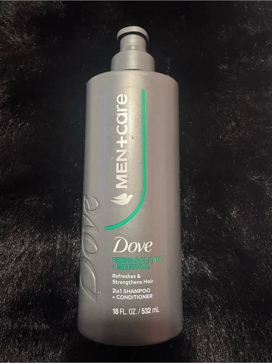 Dove Men+Care Fresh & Clean Menthol 2-in-1 Shampoo + Conditioner — Gray