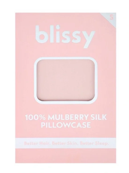 Blissy 100% Mulberry Silk Pillowcase - Blush Pink