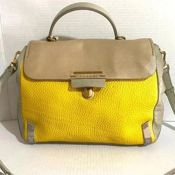 Marc By Marc Jacobs leather satchel handbag