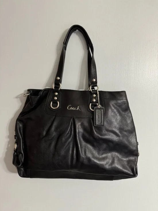 Coach Ashley Leather Satchel Carryall