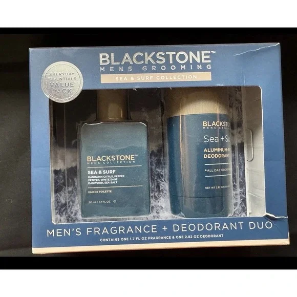 Blackstone Grooming Sea & Surf Collection Men's Fragrance New Unopened