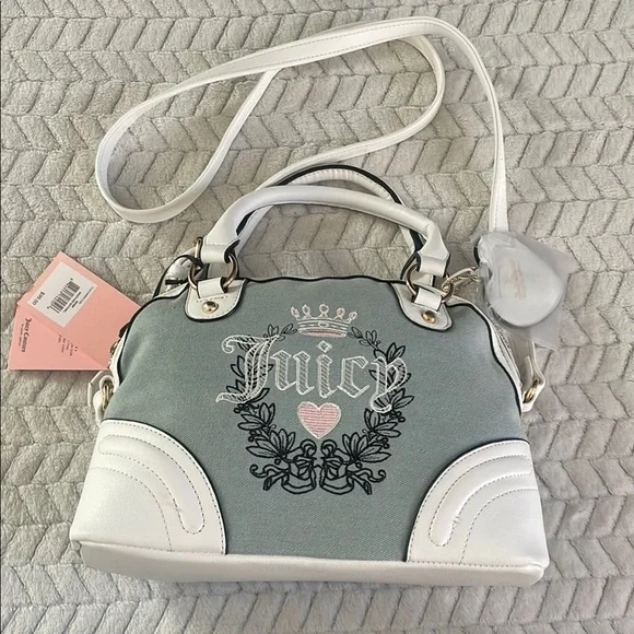 JUICY COUTURE Denim Heritage Women's Satchel NWT