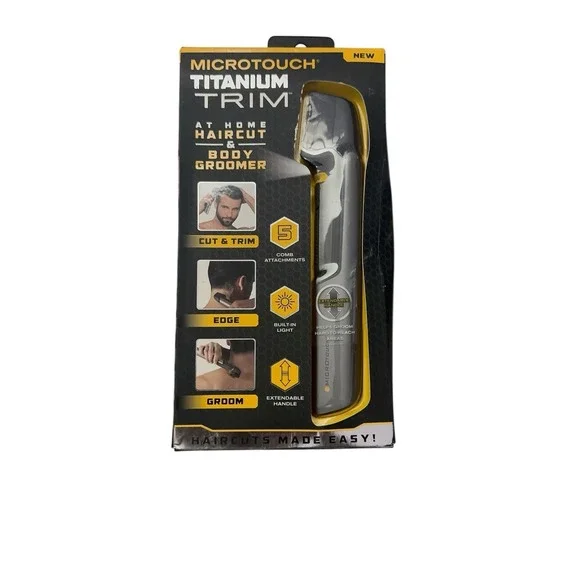 Microtouch Titanium  Trim  At Home Haircut & Body‎ Groomer