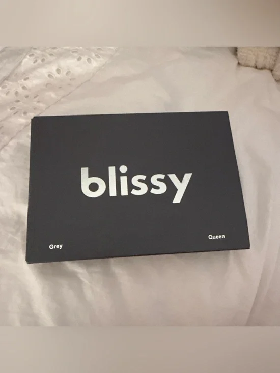 Bliss 100% Mulberry Silk Pillowcase Box in Grey