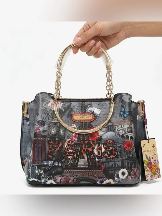 Nicole Lee Paris In Fall Bag Special Edition Handbag And Crossbody Bag 👜💖