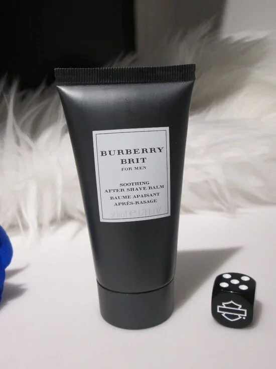 BURBERRY BRIT soothing after save balm for men. LUXURY! 1.7 fl oz. NEW!