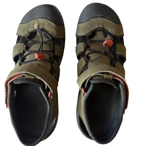 Teva Men's Flintwood Olive Green‎ Outdoor Sport Water Sandals Size 11