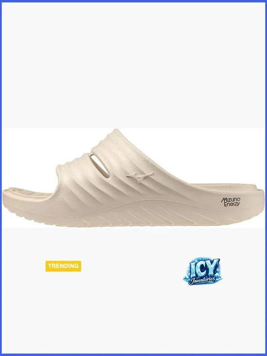 EVA Foam Recovery Slide Sandals with Contoured Footbed - Breathable Lightweight