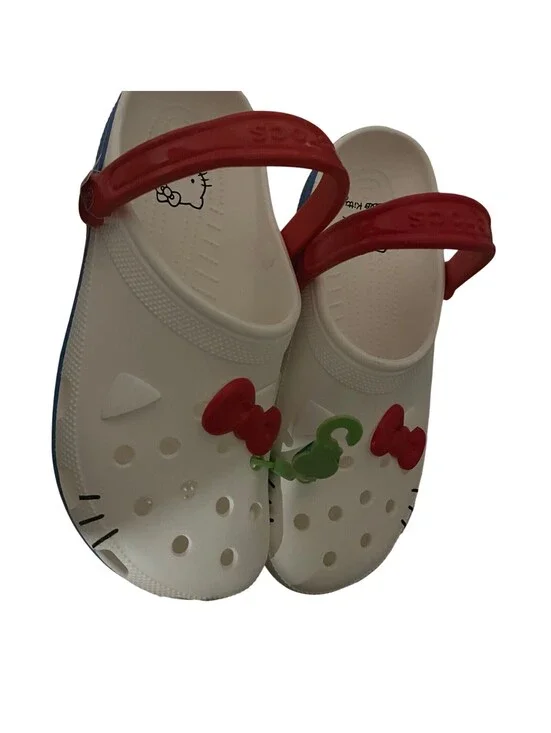 Crocs Adult Hello Kitty I AM Classic Clogs NEW Mens Size 12