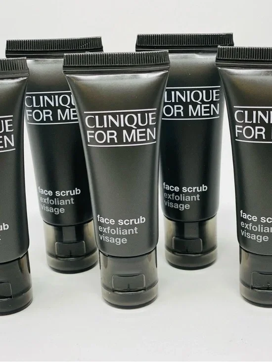 10x Clinique For Men Face Scrub — Black Tube
