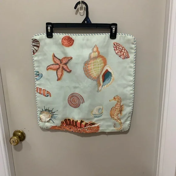 Sea Life Print Cushion Cover