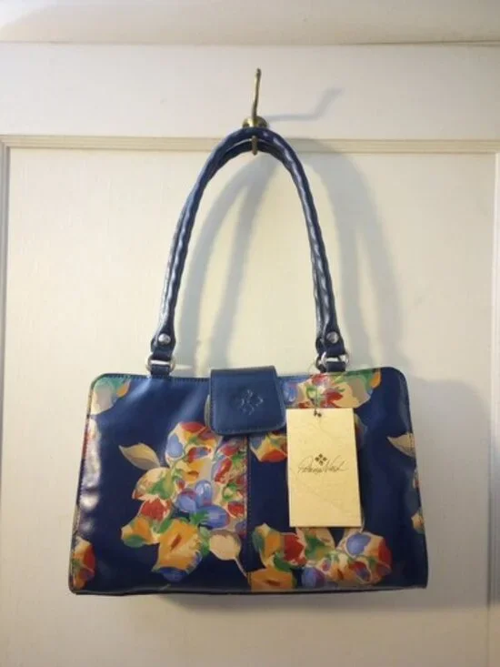 🌸 Patricia Nash Rienzo Satchel – Le Fleur Print | NWT 🌸