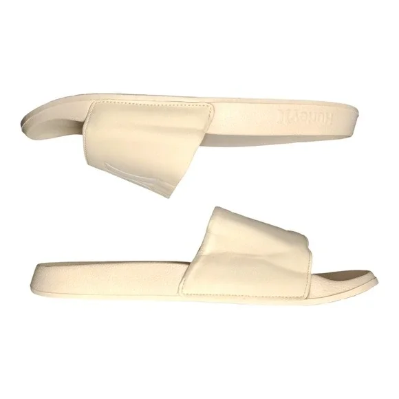 Hurley‎ Icon Slide Sandals Mens US Size 12 White Summer Comfort Open Toe Slip On
