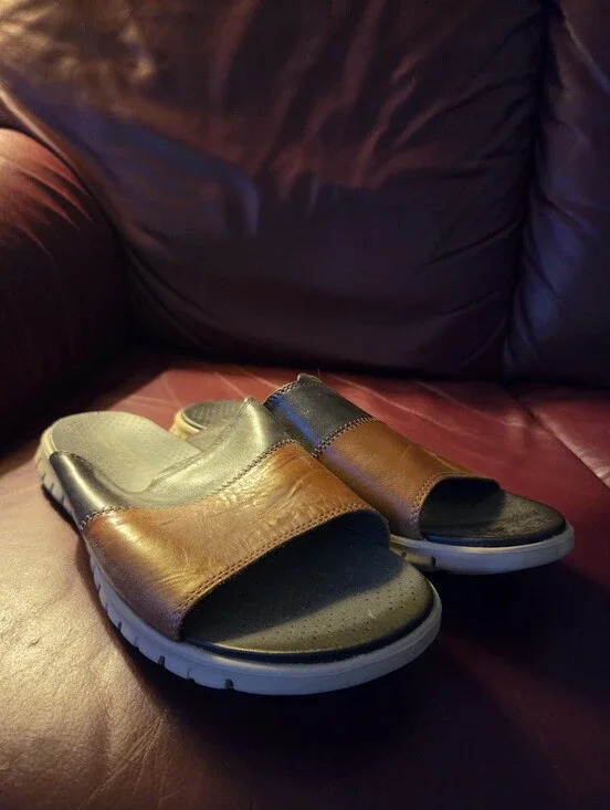Cole Haan C27507 Zerogrand Slide Sandal Mens 10 Used Shoes Designer