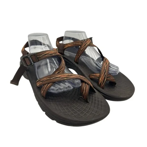 Chaco Z Cloud 2 Sandals Men's Size 12 Brown Sport Hiking Toe Loop Shoes