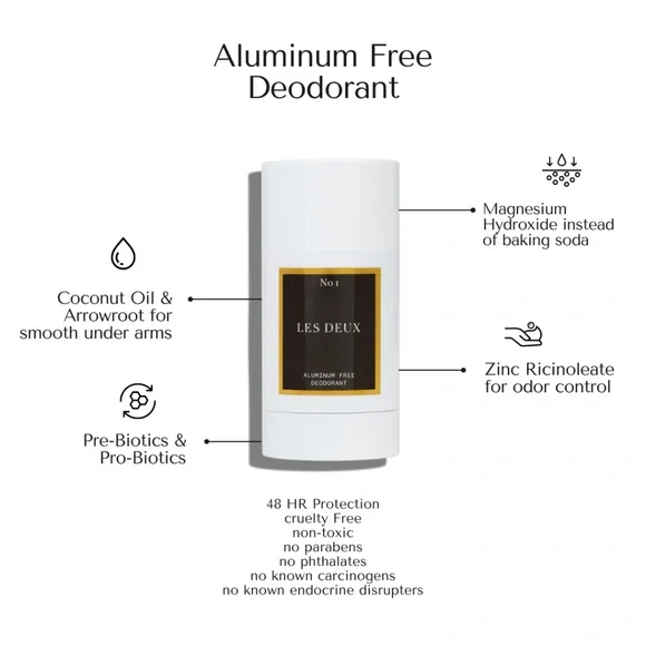 No. 1 Natural Deodorant - Jasmine, Cedar, Incense & Vetiver