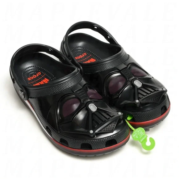 Star Wars Crocs Darth Vader Classic Clog Men's Sz 8 / Wmns 10 - Black 211774-90H
