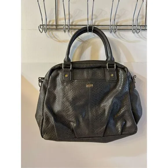 Jewell Thirty one satchel gray pebble 16